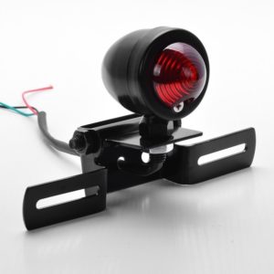 Luz trasera Bullet con soporte matricula